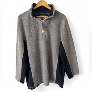 NWOT WEIRD FISH‎ QUARTER ZIP PULL OVER MENS SIZE LARGE